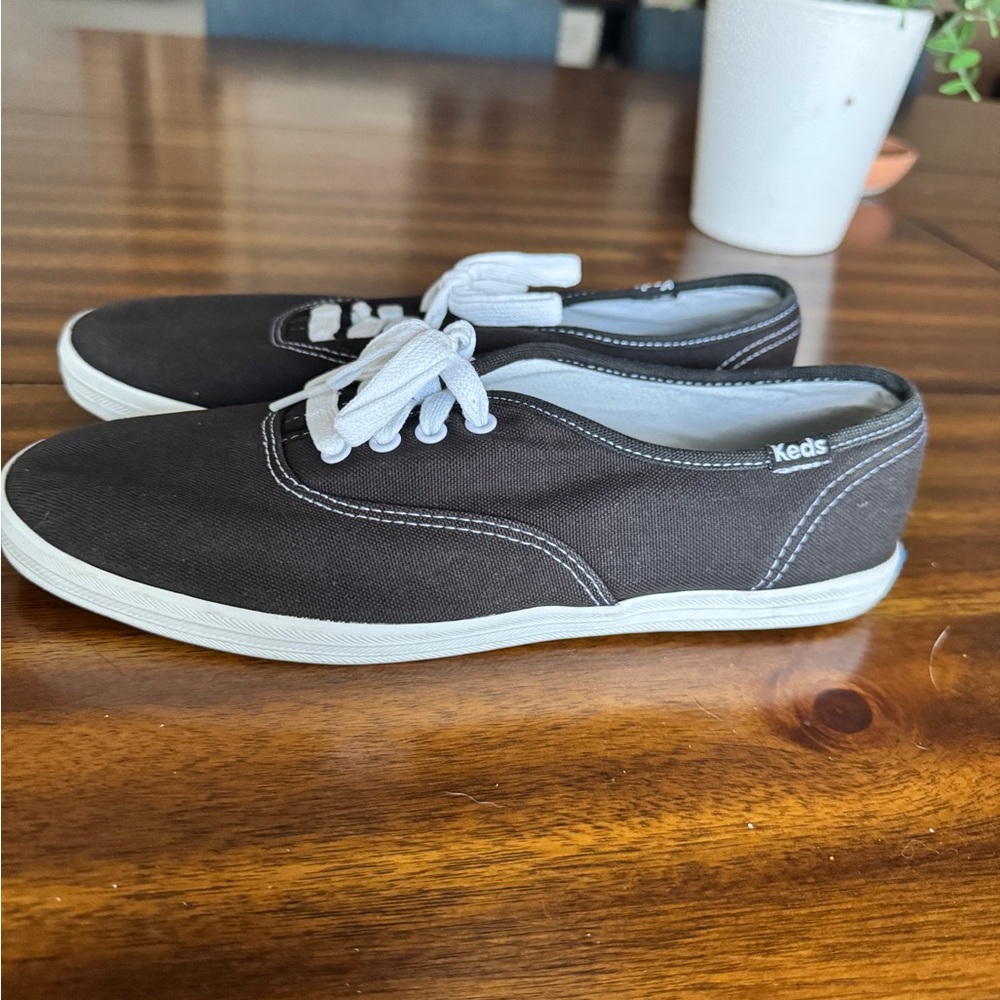 Keds Black and White Sneakers Classic Canvas Style